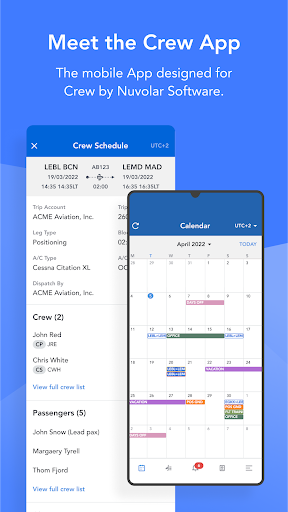 Android application NuvolOps Crew App screenshort