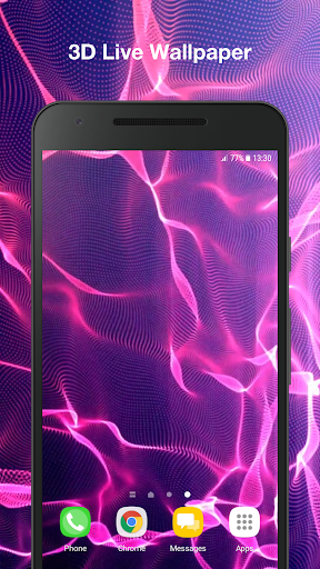 Android application Electric Plasma Live Wallpaper screenshort