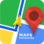 Cover Image of Descargar Navegación Voz Ruta y Direcciones de conducción Mapas  APK