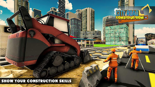 Mega Road Construction Machine  screenshots 1