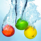Fruits In Water HD LWP icon