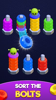 Nuts and Bolts: Sort Puzzleのおすすめ画像2