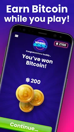 Wheel of Crypto - Earn Bitcoin - Screenshot 4