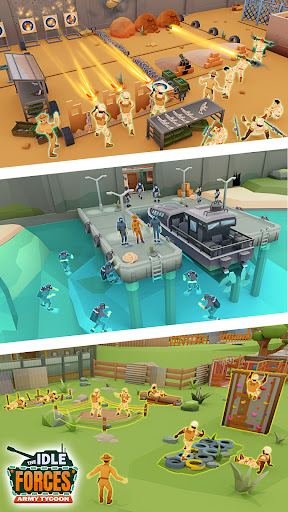 The Idle Forces: Army Tycoon - Simulation - games