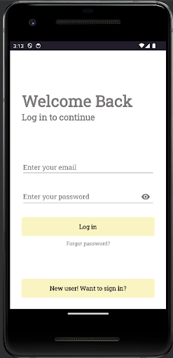 Android application SAT screenshort
