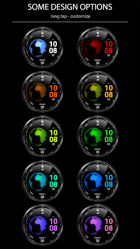 WFP 314 Earth animated watch Screen 2