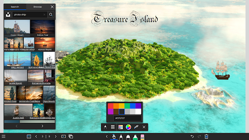 Android application LYNX Whiteboard screenshort