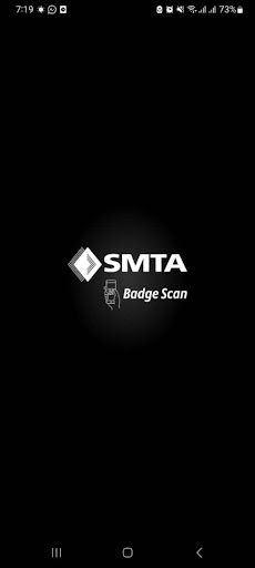 Android application SMTA Badge Scanner screenshort