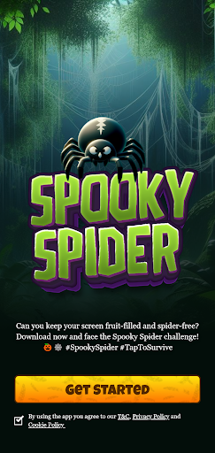 Spooky Spider Screen 2