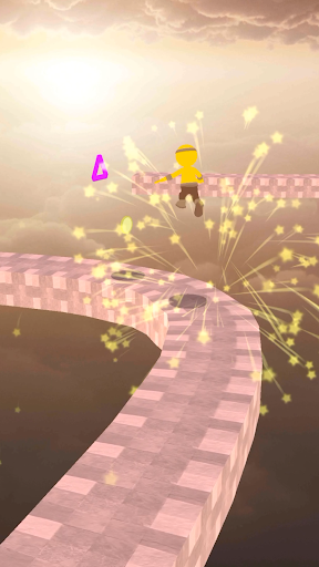 Android application Spline Runner screenshort