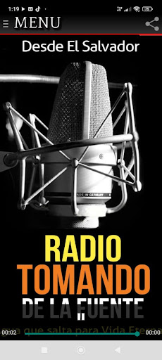 Radio Tomando De La Fuente onl Screen 2