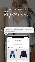 screenshot of Vopero - Tienda de Ropa
