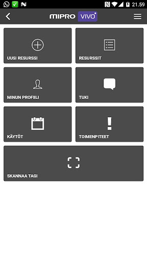 Android application MiproVIVO Mobile screenshort