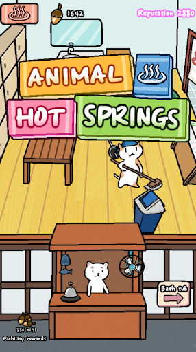 Animal Hot Springs - Relaxing with cute animals 1.3.12 screenshots 1