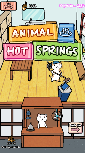 Animal Hot Springs - Relaxing with cute animals  screenshots 1