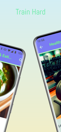 Healthy Fitness & Eating Screen 2