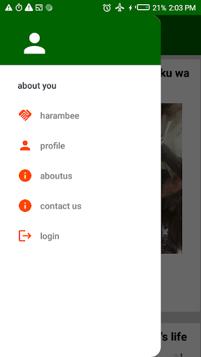 harambee fundraiser app Screen 2