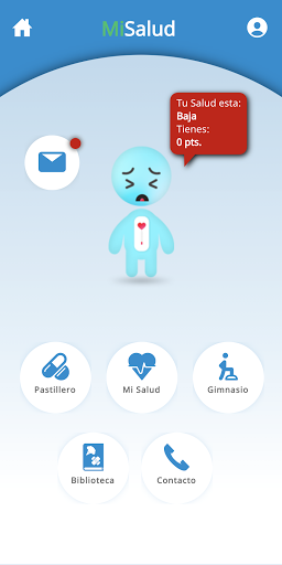 Android application MiSalud screenshort