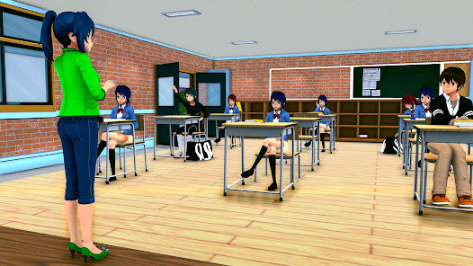 Anime High School Teacher Sim Mod Apk Unlimited Money Version 1.0.0