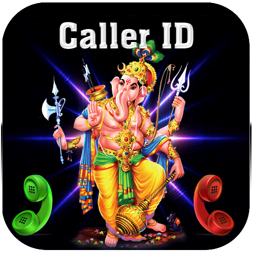 Ganapati Bappa Theme Caller ID logo