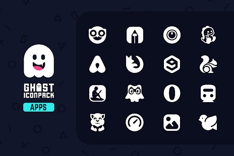 Tangkapan Layar Ghost IconPack