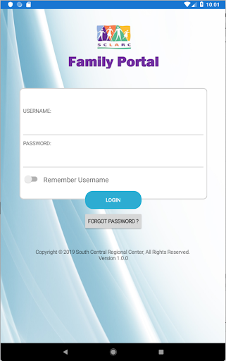 SCLARC Family Portal