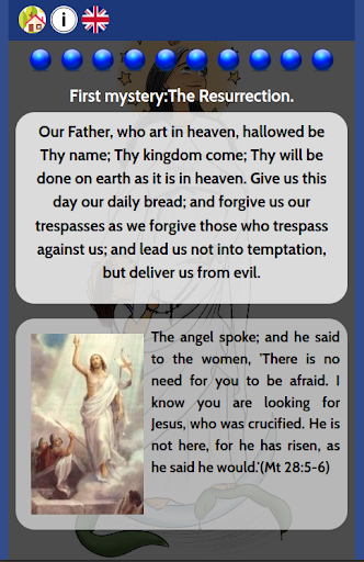 Holy Rosary and prayers Screen 2