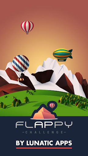 Android application Flappy Challenge - Fly to win screenshort