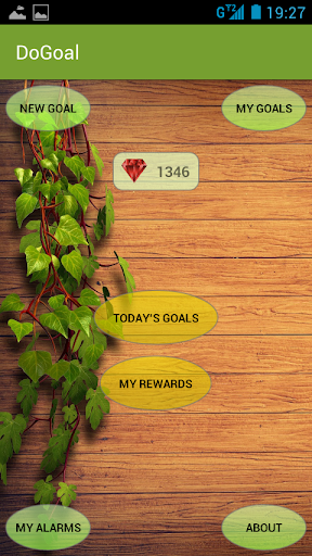 Android application DoGoal - Goals and Habits Mana screenshort