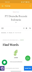 Find Word: Test your german