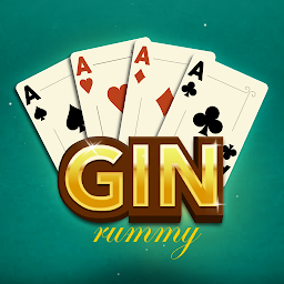 Gin Rummy - Offline Card Games ஐகான் படம்