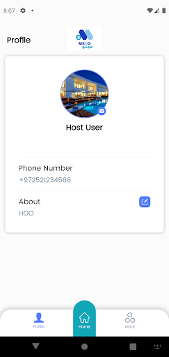 MELO-HOST Screen 2