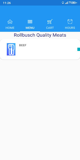 Android application Rollbusch Quality Meats screenshort