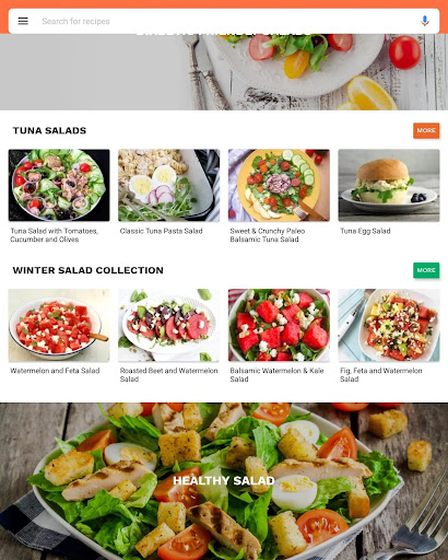 Screenshot of Spanish Recipes