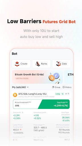 Pionex - Crypto Trading Bot Screen 2