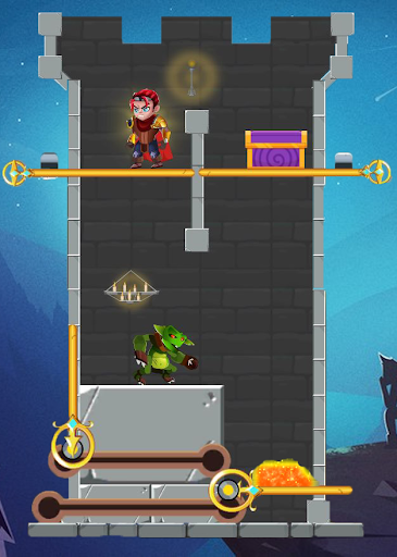 Hero Rescue: Pin Pull Game Screen 2
