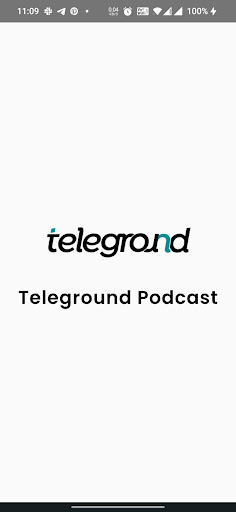 Android application Teleground Podcast screenshort