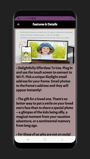 skylight digital frame guide Screen 3