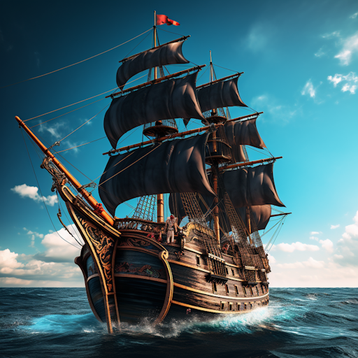 Pirate Ship Caribbean Treasure Laai af op Windows