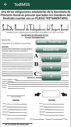 TodIMS Screen 2