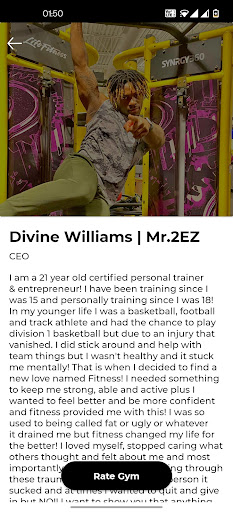 2EZFITNESS Screen 2