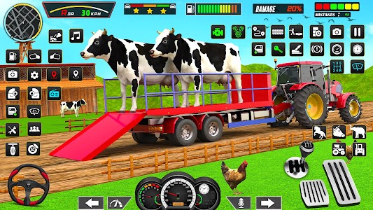 Farm Animal Transport Truck Unknown