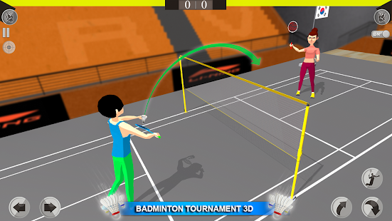 Badminton 3D: Sports Games Screenshot