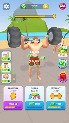 Idle Lifting Hero: Muscle Up - Screenshot 2