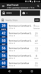 Laval STL Bus - MonTransit  screenshots 1