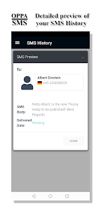 OppaSMS - Send SMS Online 1.03 APK screenshots 18