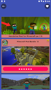 Herobrine Mod for Minecraft pe