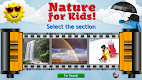 screenshot of Nature for Kids
