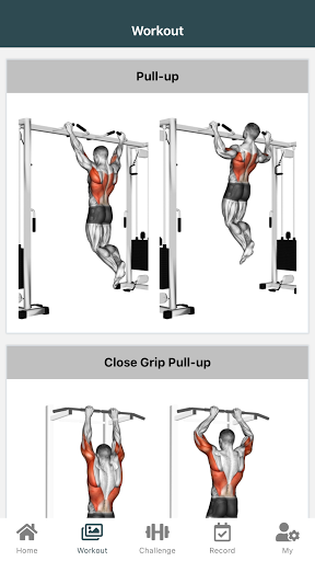 The 30-Day Pull-up Challenge Screen 3