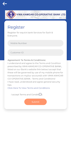Vima Kamgar Co-op Bank Ltd. Screen 2